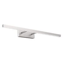 Modern brushed nickel 2024 vanity light